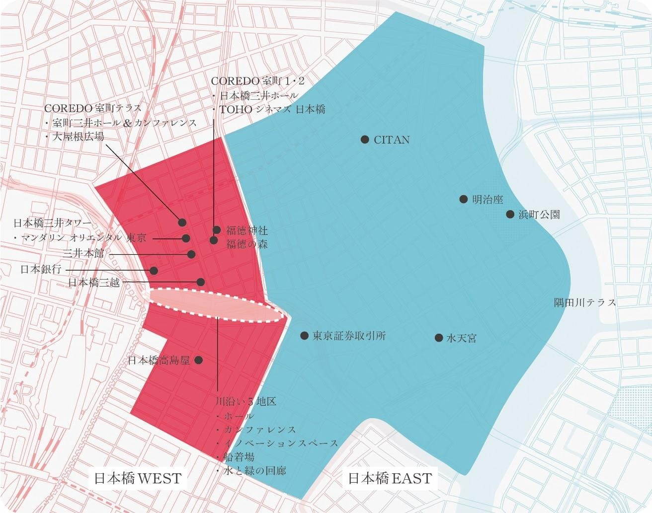 東京・日本橋の再開発「グレーター日本橋」コレド室町や日本橋高島屋周辺、水辺に広がる新たな街｜写真12