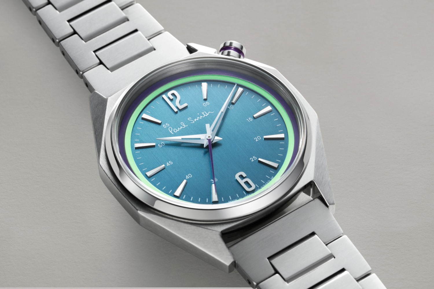 ポール スミスの新作腕時計 オクタゴン バウハウス着想の八角形ケース メンズ ウィメンズで ファッションプレス