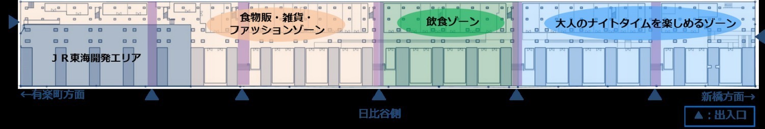 「日比谷 OKUROJI(オクロジ)」JR有楽町～新橋駅高架下に新商業施設、カフェやカクテルバーなど｜写真5