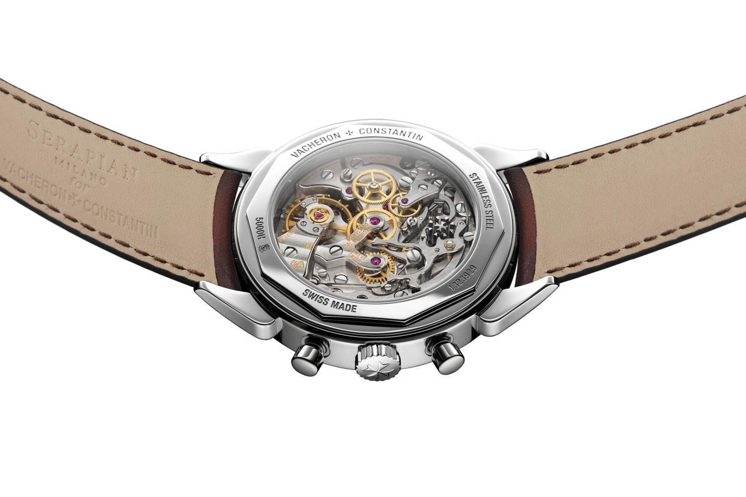 ヴァシュロン・コンスタンタンの新作腕時計、1955年誕生のブランド初防水クロノグラフをリモデル｜写真3