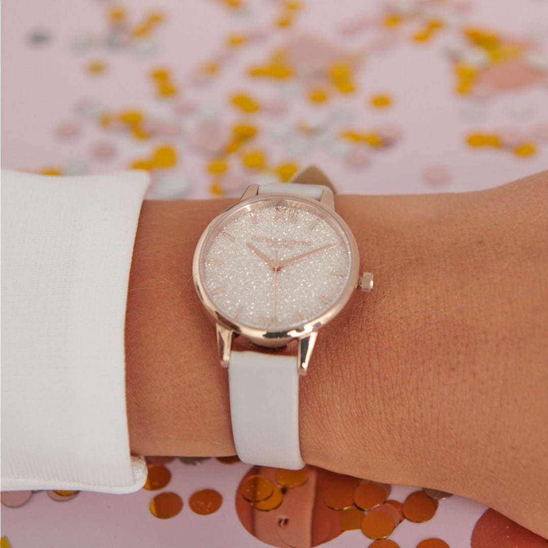 オリビア・バートンの新作腕時計 - 煌めくグリッターや“蜂”モチーフ、冬うさぎの文字盤｜写真5