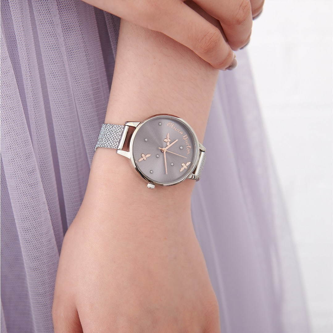 オリビア・バートンの新作腕時計 - 煌めくグリッターや“蜂”モチーフ、冬うさぎの文字盤｜写真20