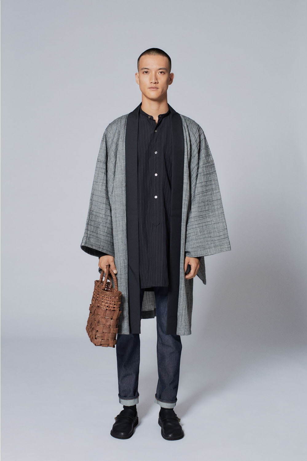 COMOLI Y.&SONS別注 フーデッドコート COMOLI Y.&SONS別注 フーデッドコート
