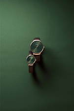 ベーリングの19秋冬新作メンズ＆ウィメンズ腕時計、グリーンやブルーの文字盤×ゴールドのケース｜写真2