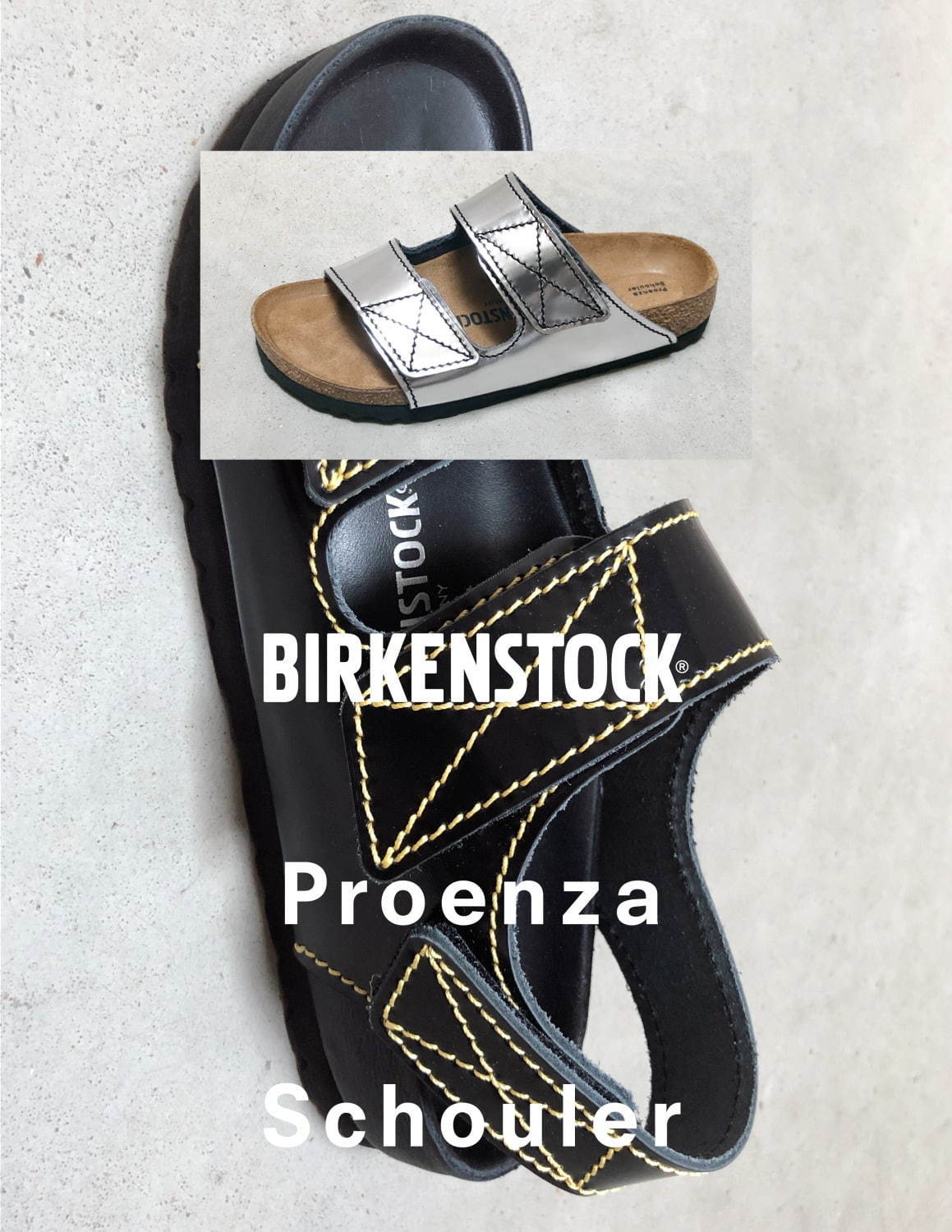 ビルケンシュトック(BIRKENSTOCK), プロエンザスクーラー(Proenza Schouler) アリゾナ｜写真1