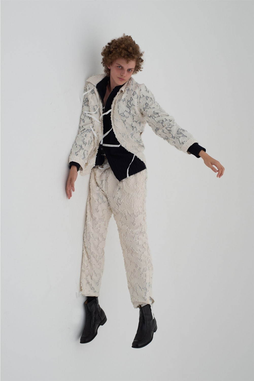 エム エー エス ユー 2020年春夏｜ ノーカラージャケット