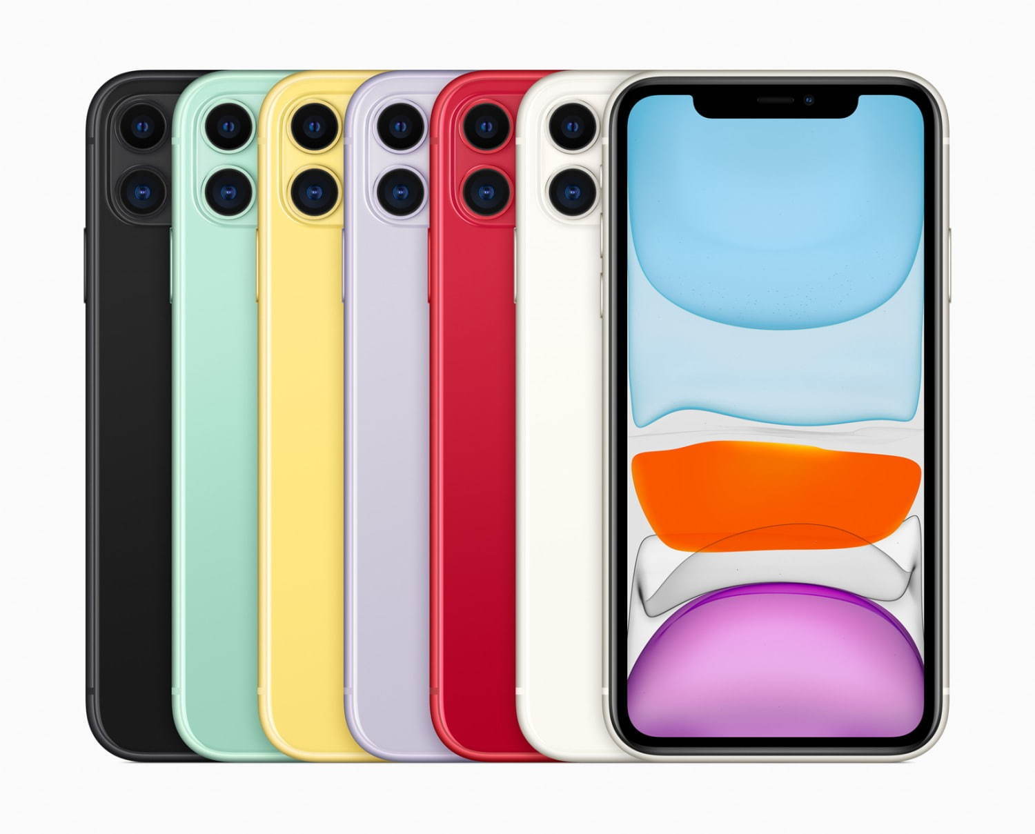 アップルが「iPhone 11」発表 - 全6色で展開、超広角＆広角2つのカメラ搭載｜写真9