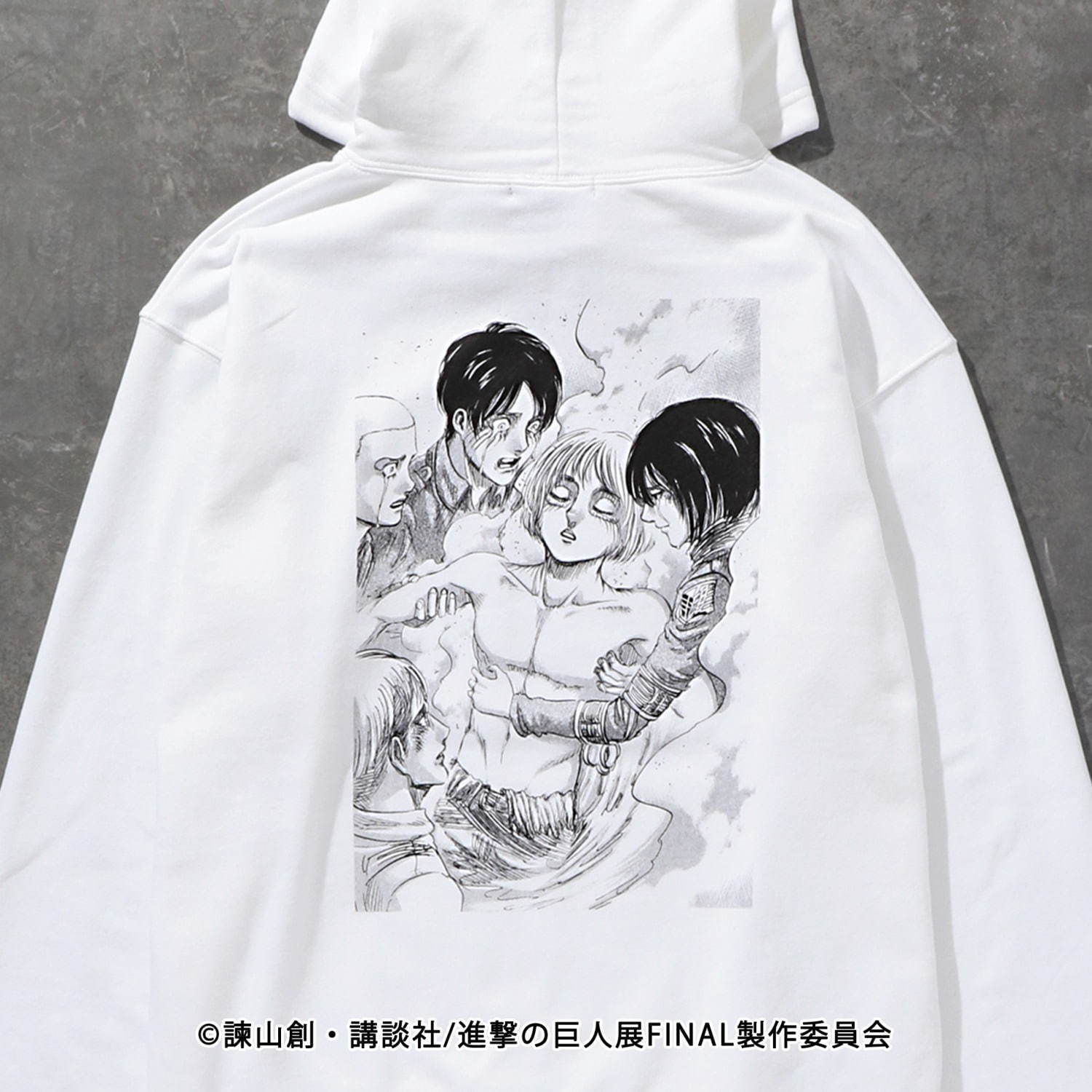 ラブレス×漫画『進撃の巨人』Tシャツやキャップ、エレンやリヴァイの