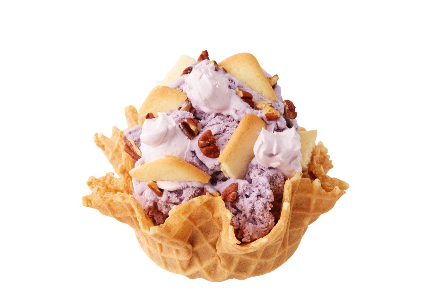 コールドストーンのハロウィン限定"パンプキン×紫いも"アイスクリーム、チョコやミニパイを混ぜ込んで｜写真5