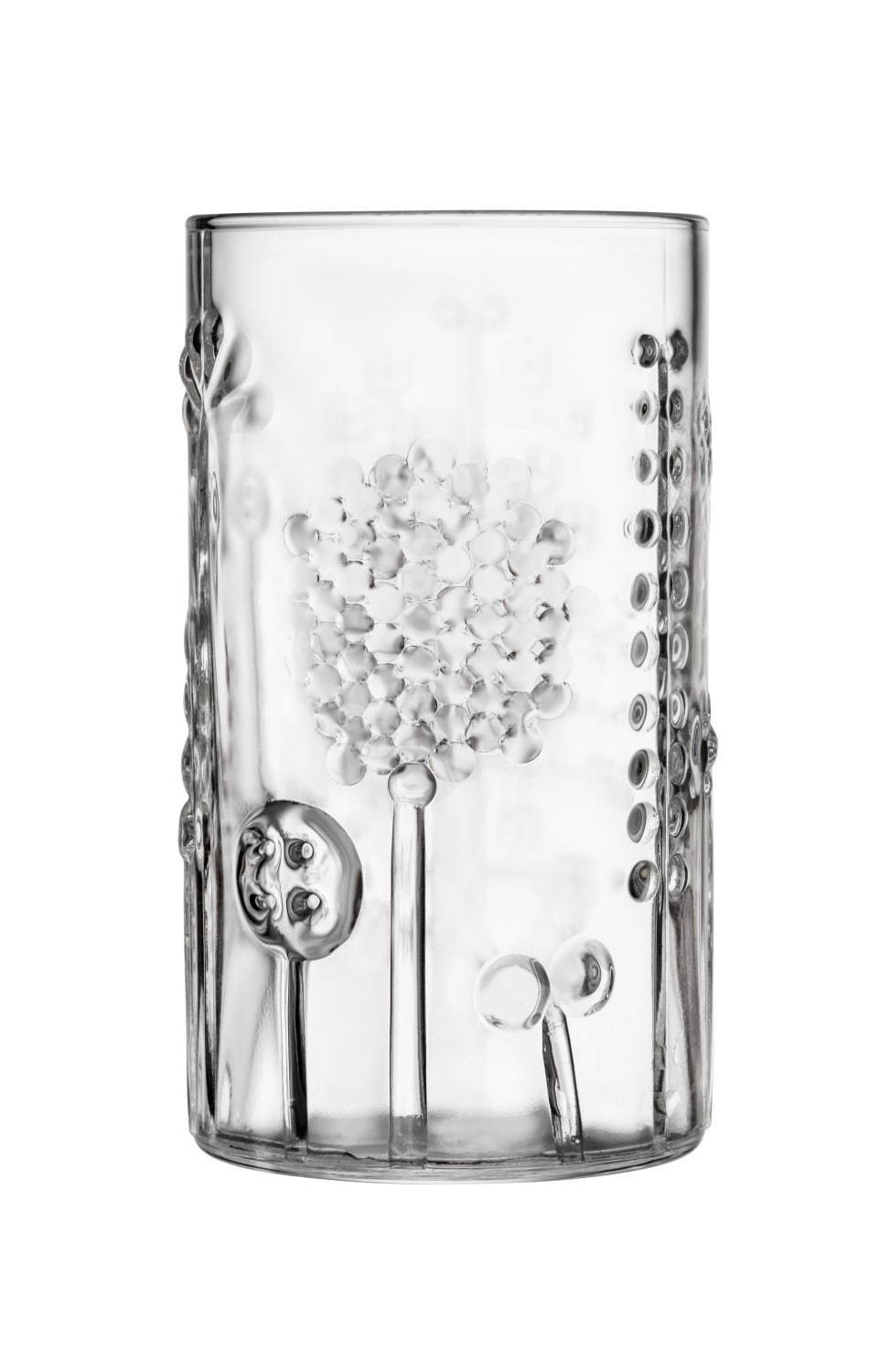 イッタラ「フローラ」新作ガラス食器 - 草花模様を配したタンブラー、手のひらサイズの鳥オブジェも｜写真4