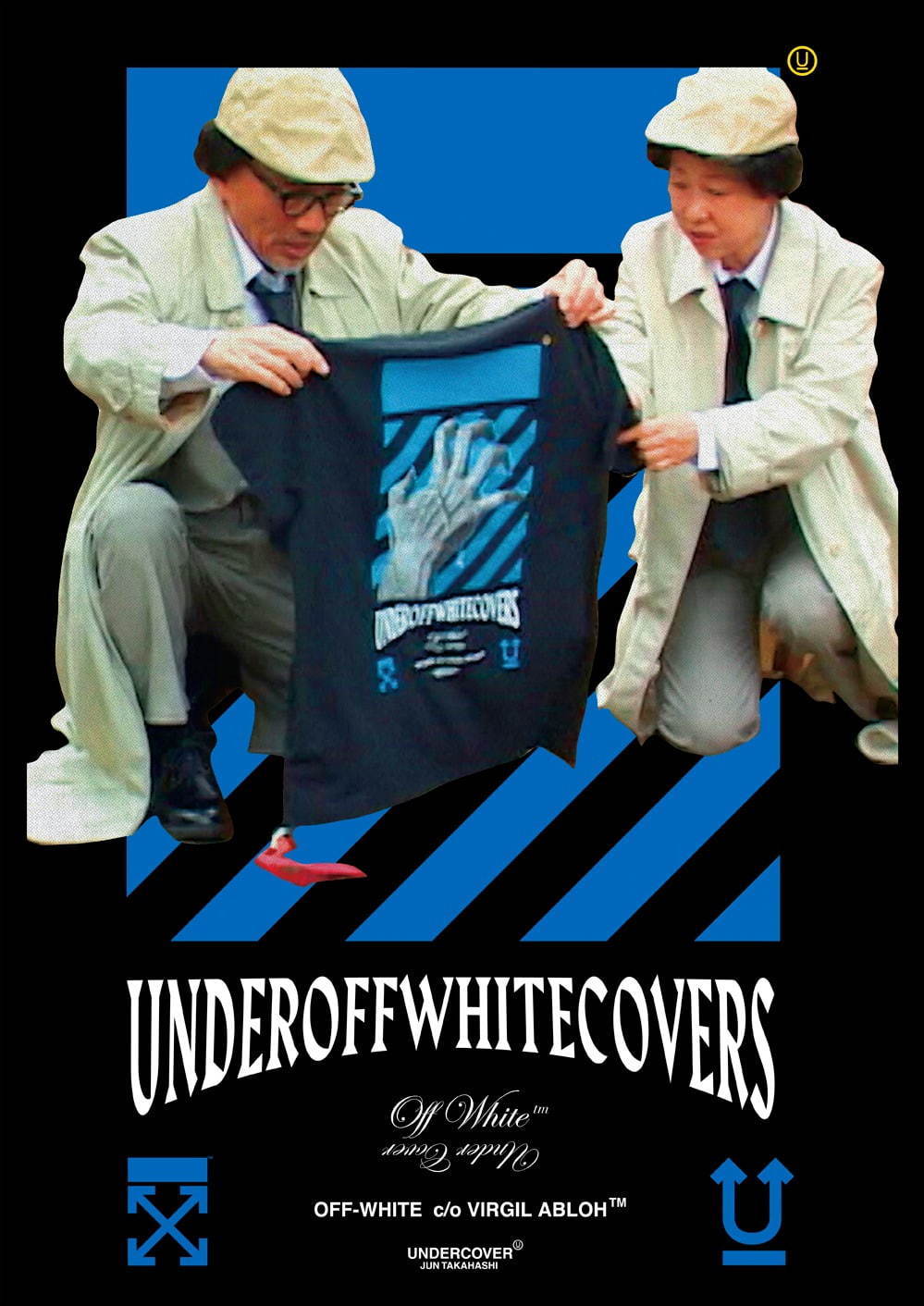オフ-ホワイト×アンダーカバー、ヴァージルと高橋盾のコラボグラフィックをTシャツやパーカーに｜写真73
