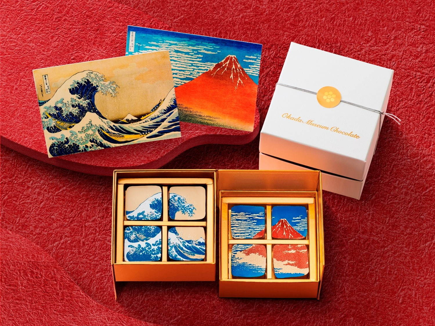 Okada Museum Chocolate 『波と富士』4,800円(税込)