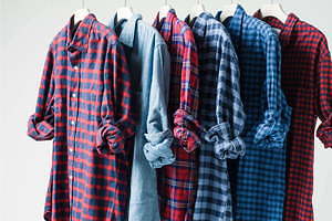 フランク ＆ アイリーン、歴代人気シャツ復刻コレクション第2弾、イタリア製コットンフランネル素材で