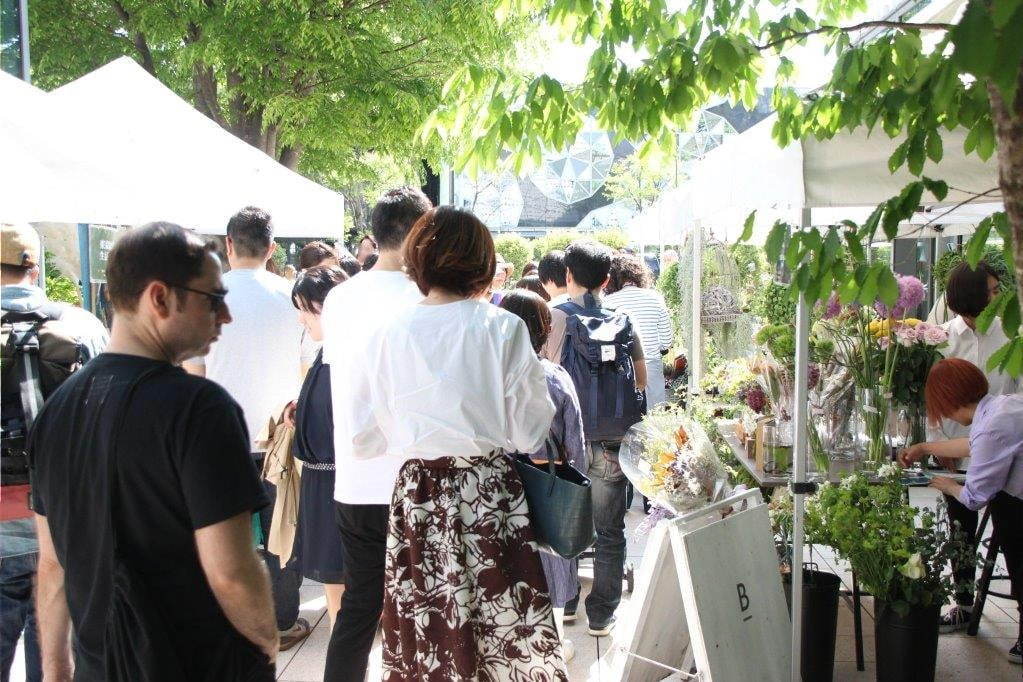 代官山T-SITEで様々な植物店が集結するマルシェイベント開催 - 生花や多肉植物、苔玉など｜写真1