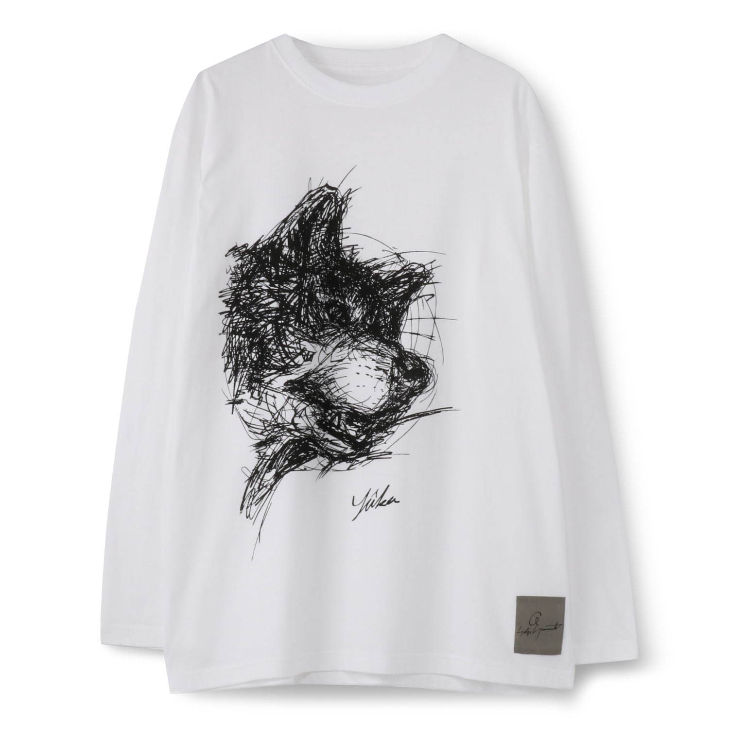 『yohji yamamoto』ヨウジヤマモト(3)Tシャツ /朝倉優佳コラボ