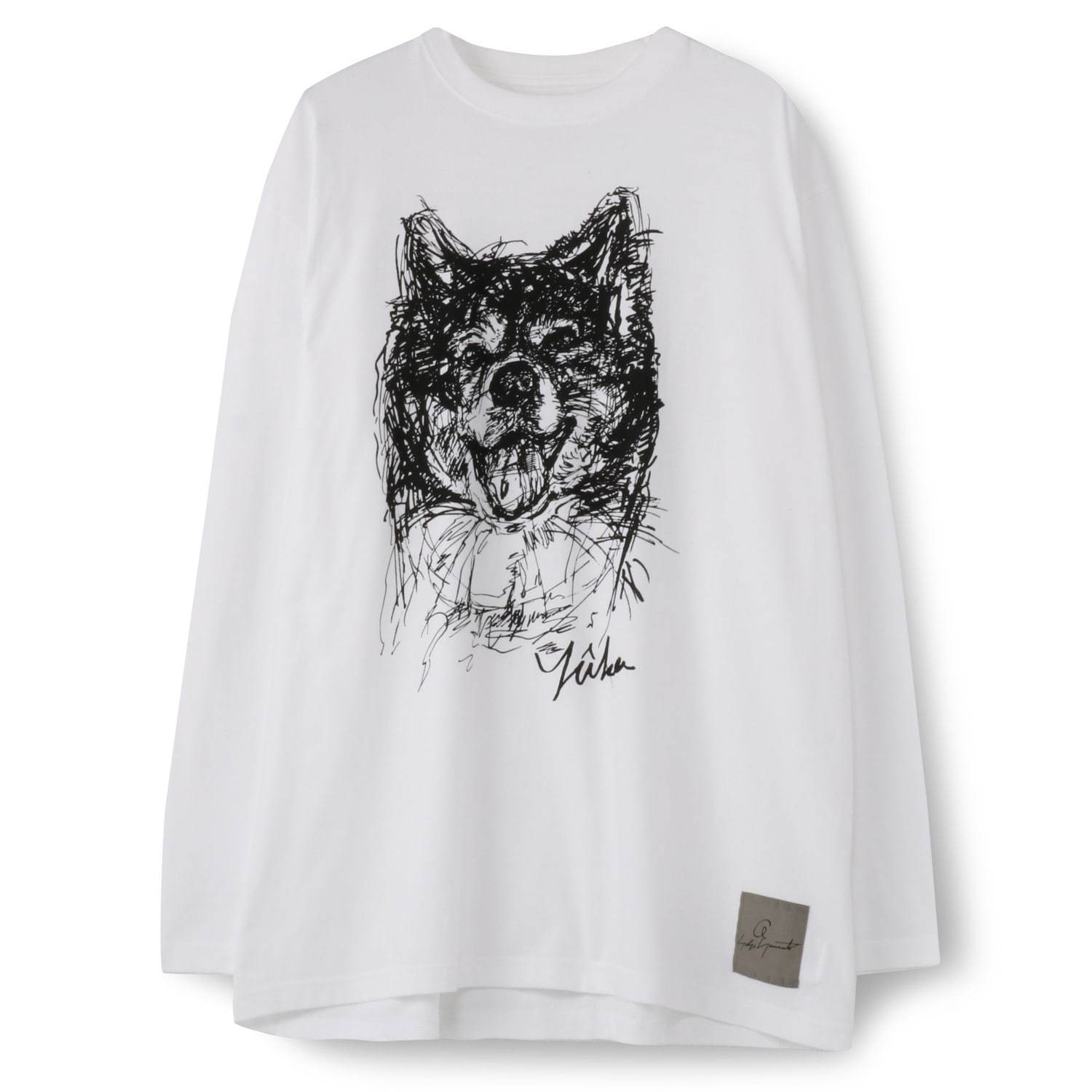 『yohji yamamoto』ヨウジヤマモト(3)Tシャツ /朝倉優佳コラボ