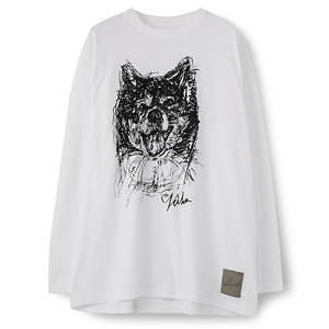 ヨウジヤマモト“山本耀司の愛犬”を描いた限定シャツ&ニット、ウール ヨウジヤマモト“山本耀司の愛犬”を描いた限定シャツ&ニット、ウール