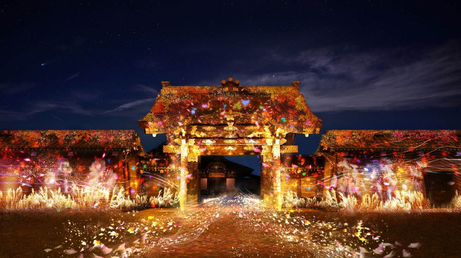 花の体感型アート展「フラワーズ バイ ネイキッド」京都・二条城で、“鳳凰”がテーマ｜写真5