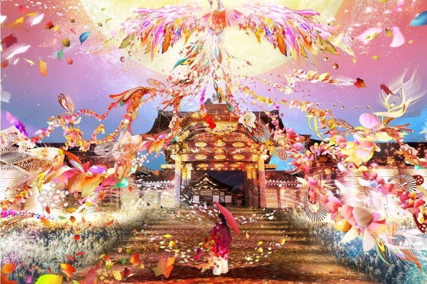 元離宮二条城「フラワーズ バイ ネイキッド」