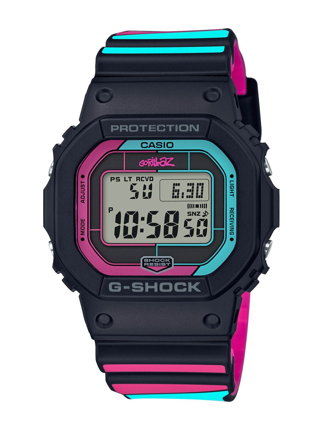 G-SHOCK×ゴリラズのコラボ腕時計、1st＆最新アルバムのジャケットデザインに着想｜写真1