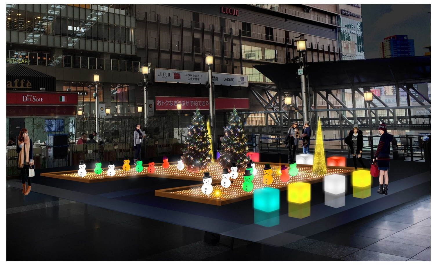 イルミネーション「トワイライトファンタジー」大阪ステーションシティがゴールドの光で包まれる｜写真3