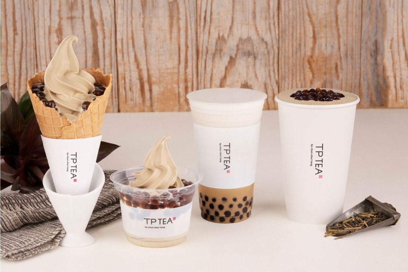 春水堂「ティーピーティー」から“和風タピオカドリンク”「タピオカほうじ茶ラテ」