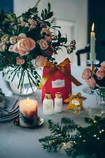 フローラノーティス ジルスチュアートのクリスマス19年、ローズ香るキャンドルやボディケアセット｜写真6