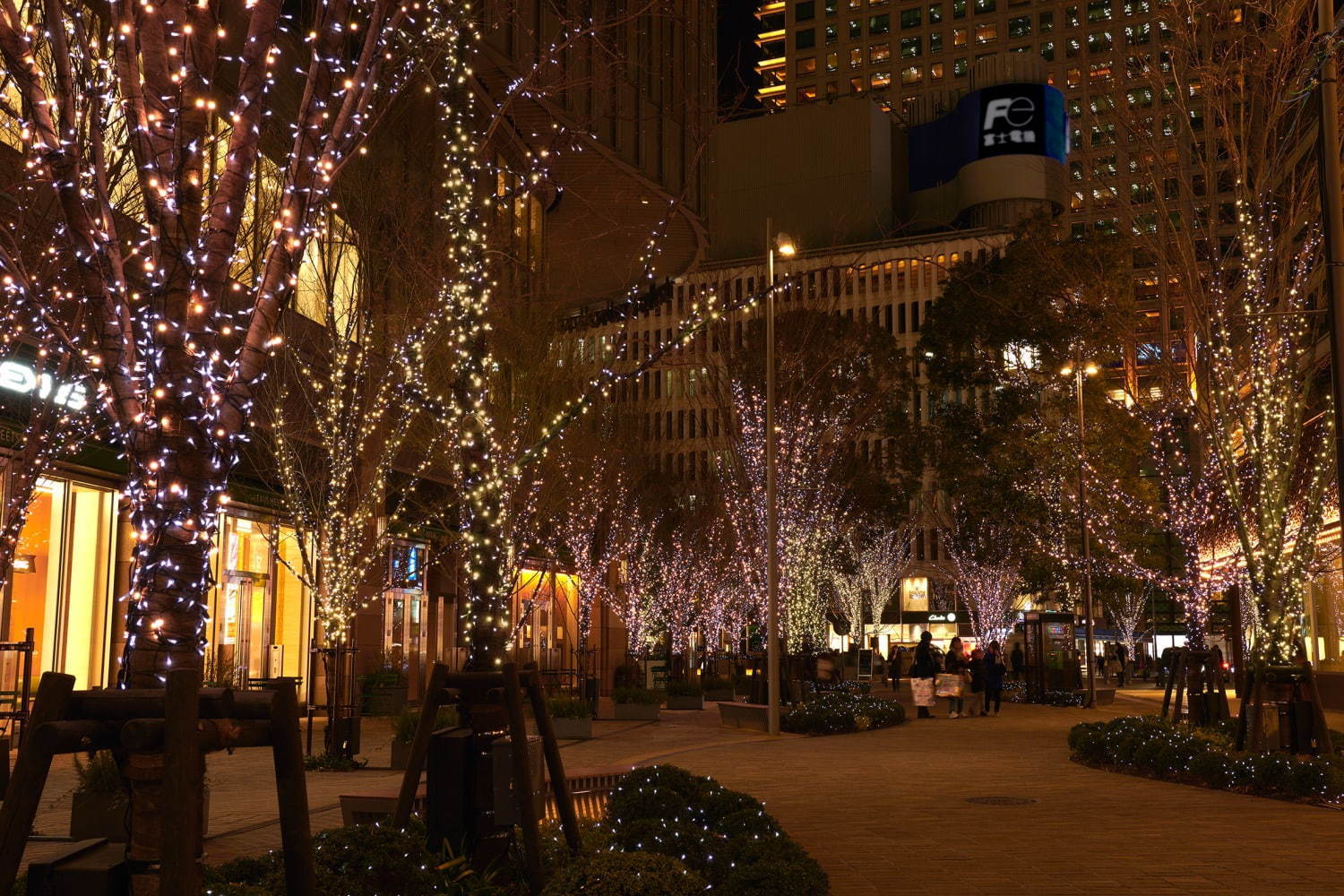 東京ミッドタウン日比谷のイルミネーション“宇宙”着想のクリスマスツリー＆季節で変わるライトアップ｜写真5