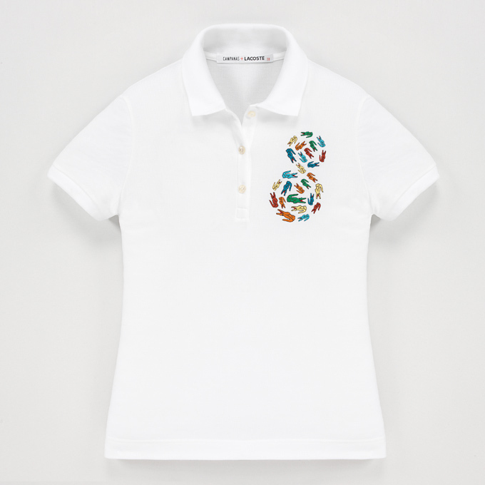 ブラジルの兄弟ユニット「カンパナ・ブラザーズ」デザインのラコステ限定ポロシャツ | 写真
