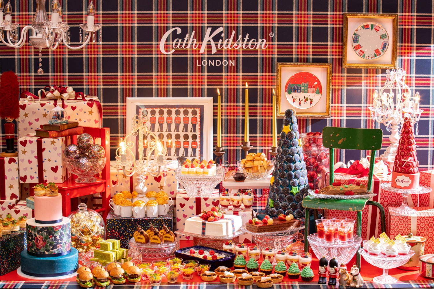 キャス キッドソンのクリスマススイーツビュッフェがコンラッド東京にて イギリス風ケーキなど ファッションプレス