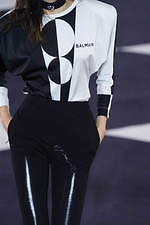 バルマン 2020年春夏ウィメンズコレクション - 力強いグラフィックがエネルギーを生む｜写真17