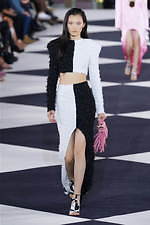 バルマン 2020年春夏ウィメンズコレクション - 力強いグラフィックがエネルギーを生む｜写真27