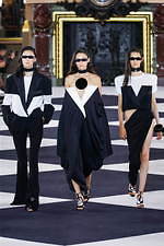 バルマン 2020年春夏ウィメンズコレクション - 力強いグラフィックがエネルギーを生む｜写真117