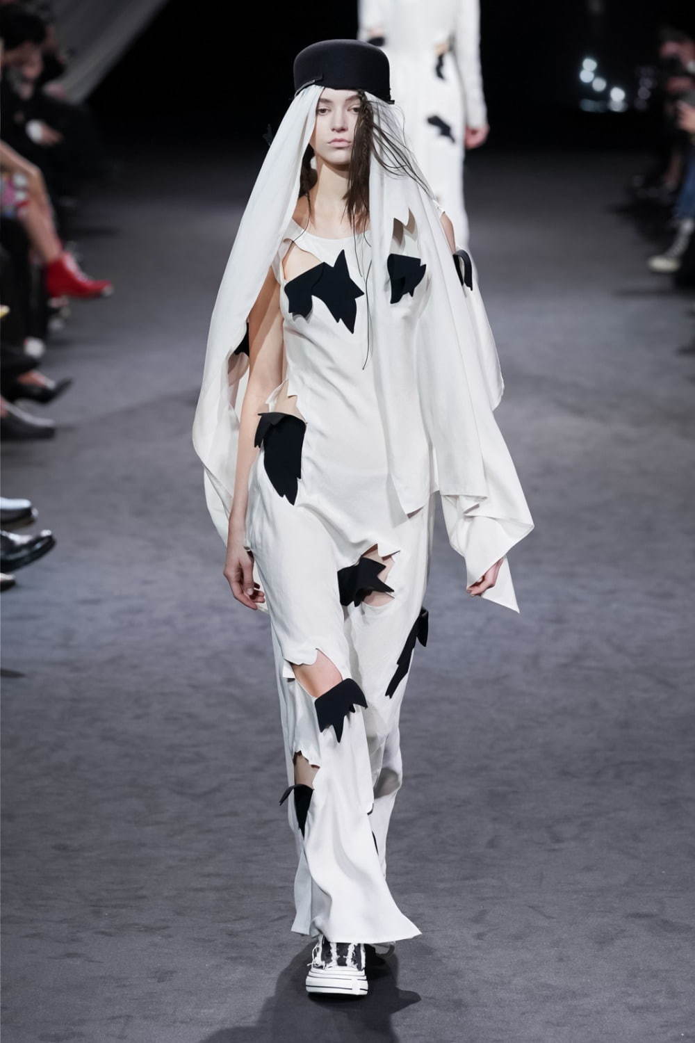 ヨウジヤマモト(Yohji Yamamoto) 2020年春夏ウィメンズコレクション シルエット - 写真25