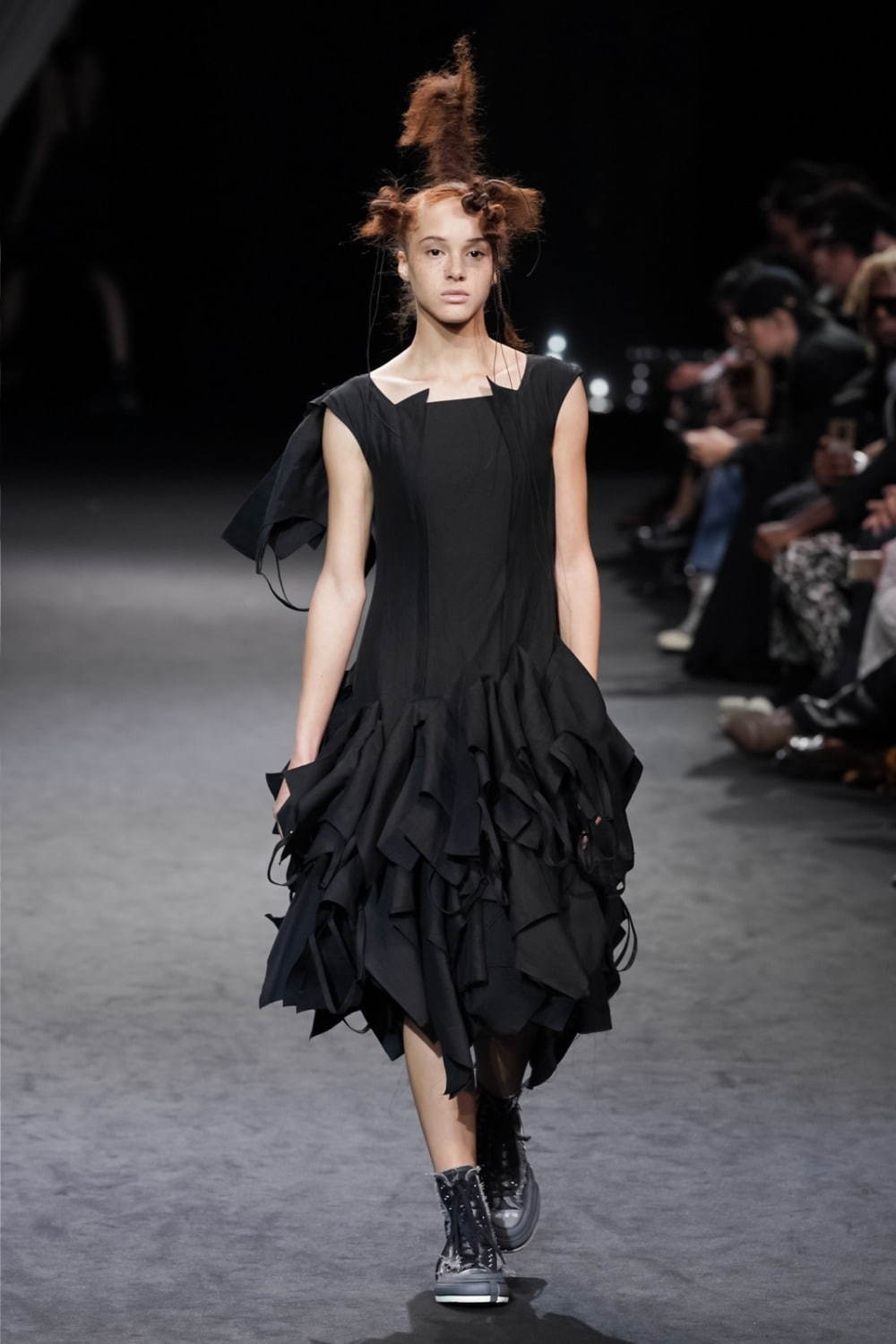 ヨウジヤマモト(Yohji Yamamoto) 2020年春夏ウィメンズコレクション シルエット - 写真28