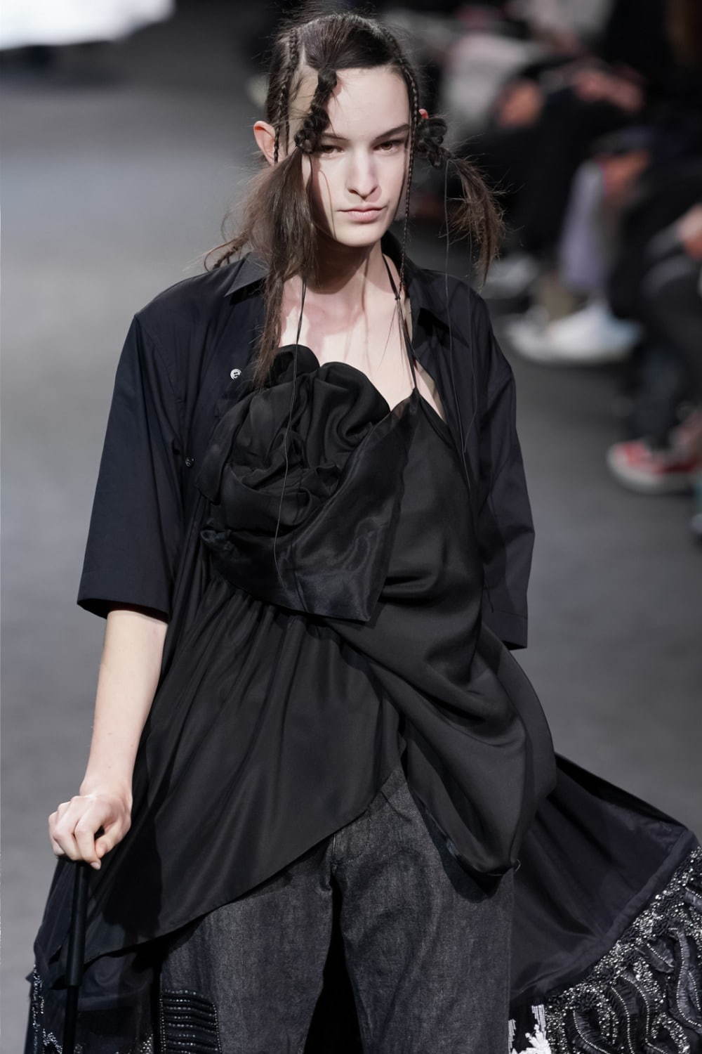 ヨウジヤマモト(Yohji Yamamoto) 2020年春夏ウィメンズコレクション  - 写真76