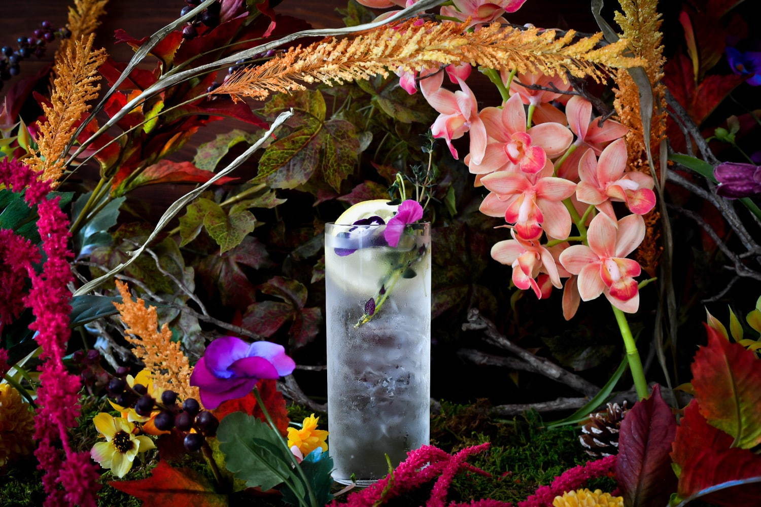 “食べられる花”体験型アートイベント「おいしい花畑」池袋にて - 花＆ハーブで彩るオリジナルドリンク｜写真7