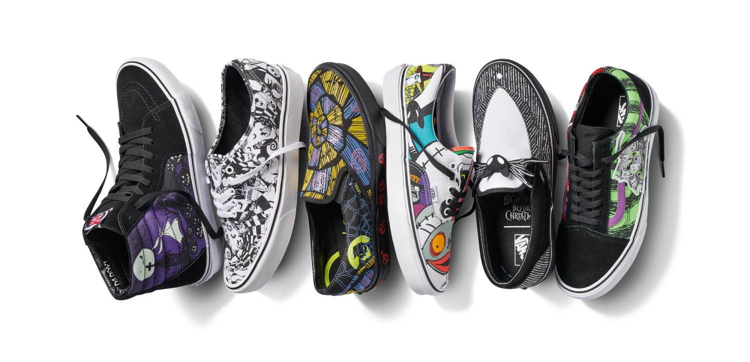 VANS×映画『ナイトメアー・ビフォア・クリスマス』ジャックやサリーモチーフのコラボスニーカー｜写真6