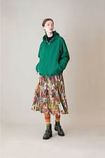 ジェーンマープルドンルサロンの新作、ラウル・デュフィや印象派絵画プリントのドレスやスカート｜写真26