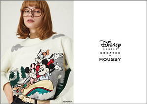 マウジーのディズニーコレクションに19年冬の新作、ミッキー&ミニー柄ニットや“手”パーカー|写真1