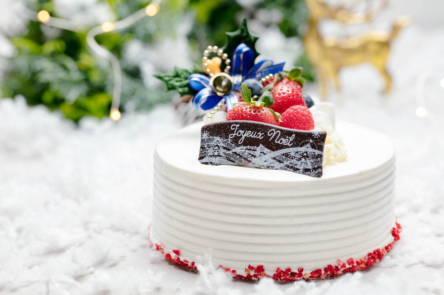 アンダーズ 東京のクリスマスケーキ、ルビーチョコレートのモンブランや“白雪”カラーのムースケーキ｜写真4