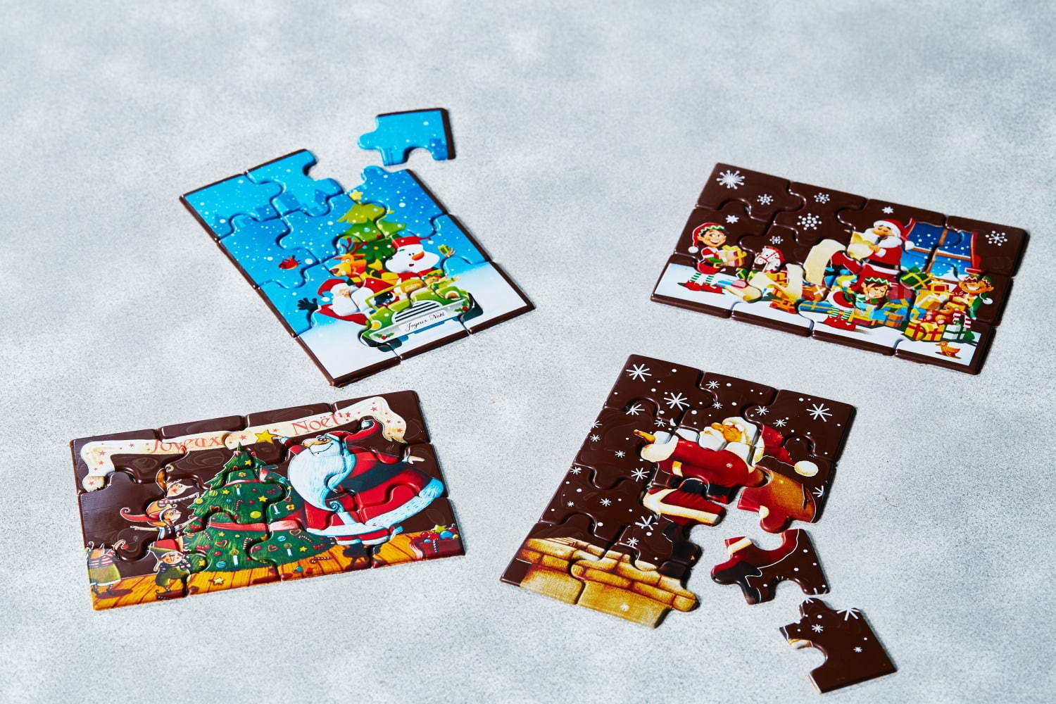 クリスマスパズル 約18cm×12.5cm 各3,300円＋税