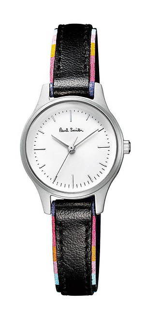ポール スミスのウィメンズ メンズ腕時計 ザ シティ 新作 ストラップに鮮やかなストライプ ファッションプレス