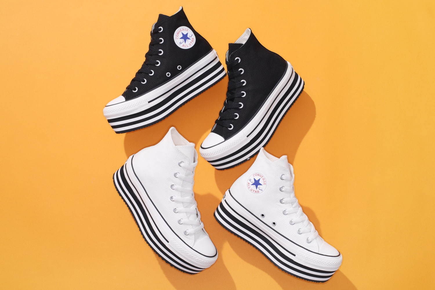 コンバース(CONVERSE) オールスター チャンキーライン ハイ｜写真19