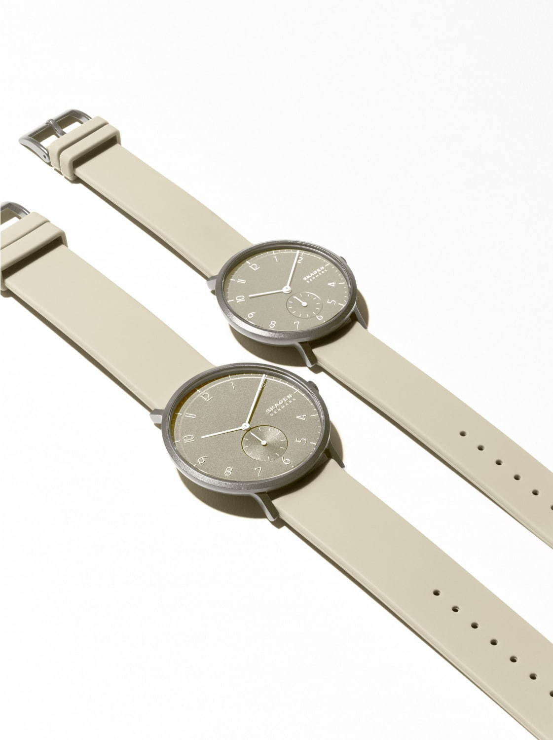 スカーゲンより限定“モカ”カラーの腕時計、人気モデルを淡いニュアンスカラーのワントーンで｜写真3