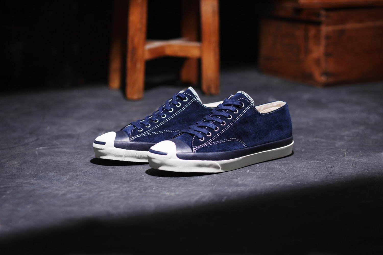 コンバース(CONVERSE) ジャックパーセル RET スエード｜写真1