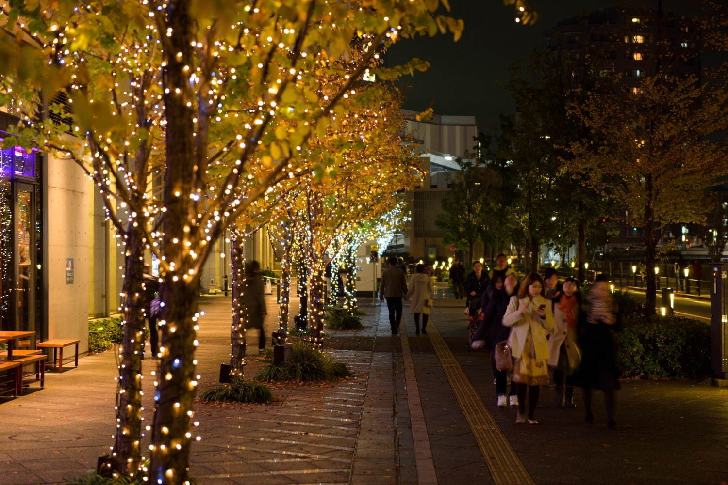東京スカイツリータウンのクリスマス、イルミネーション＆シャンパンゴールドの限定ライティング｜写真2