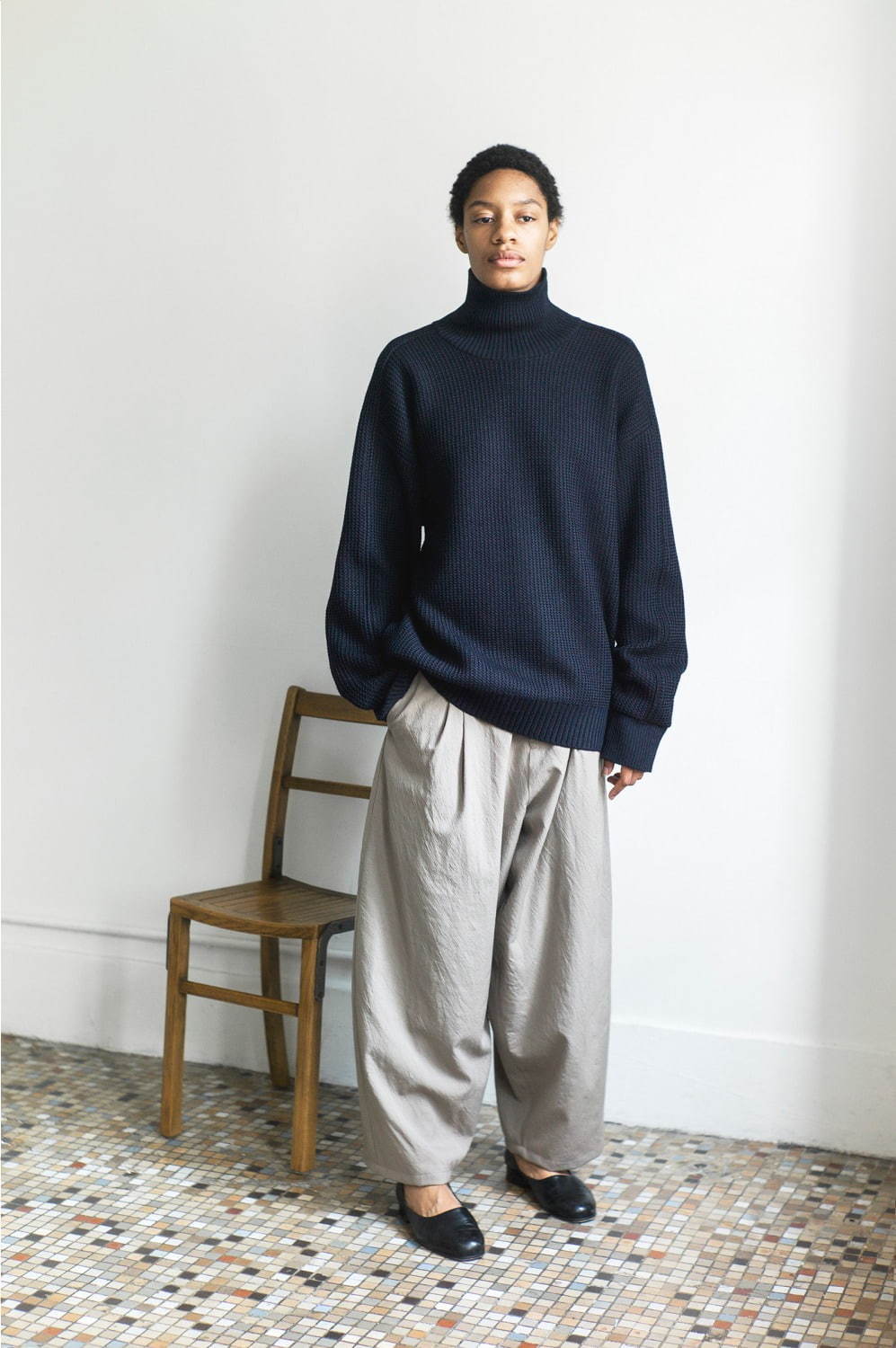 YANTOR ヤントル Persian Hand-Jacquard Hoodie Blouson