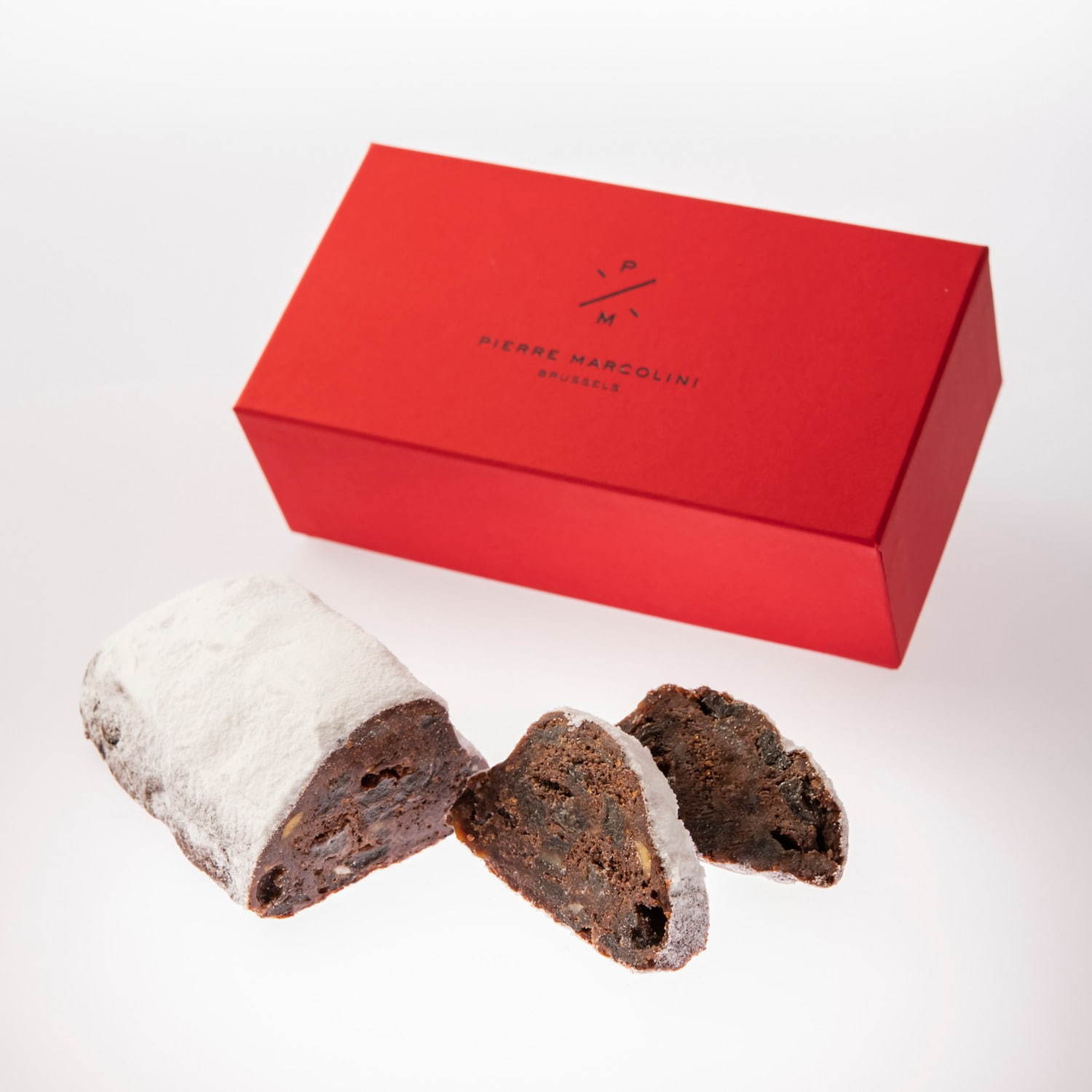 ピエール マルコリーニ“真っ赤な”クリスマスケーキ、ビターチョコレートムース×キャラメル｜写真8