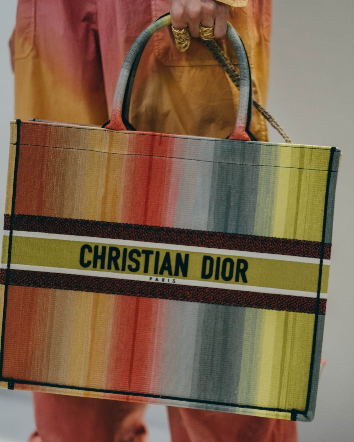 ディオール(DIOR) ブック トート サドル｜写真9